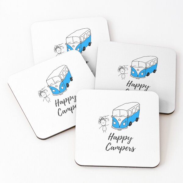 Item preview, Billie Boopot's Happy Campers designed and sold by BillieBoopot.
