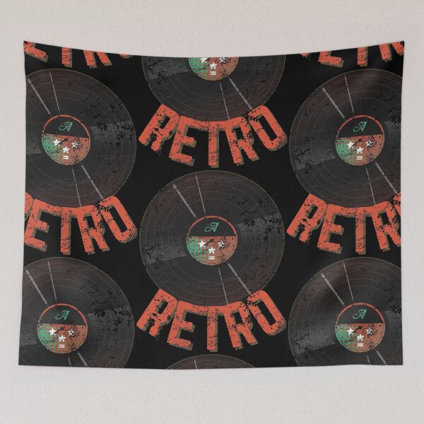 Item preview, Retro Record Distressed designed and sold by 133DandC.