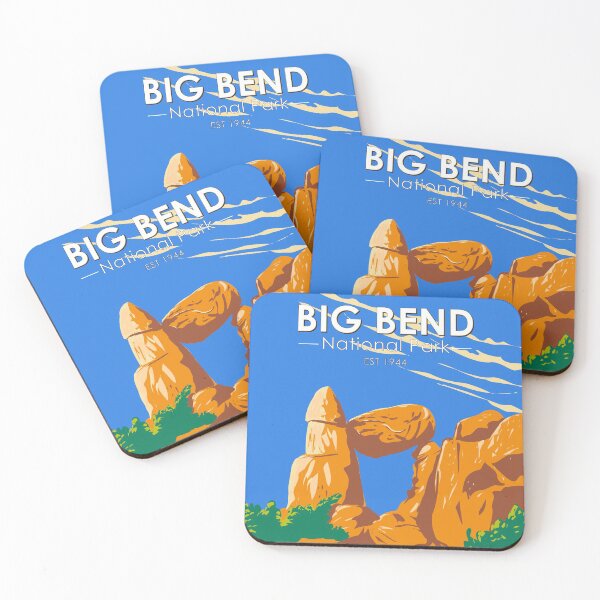 Item preview, Big Bend National Park Balanced Rock Vintage designed and sold by KrisSidDesigns.