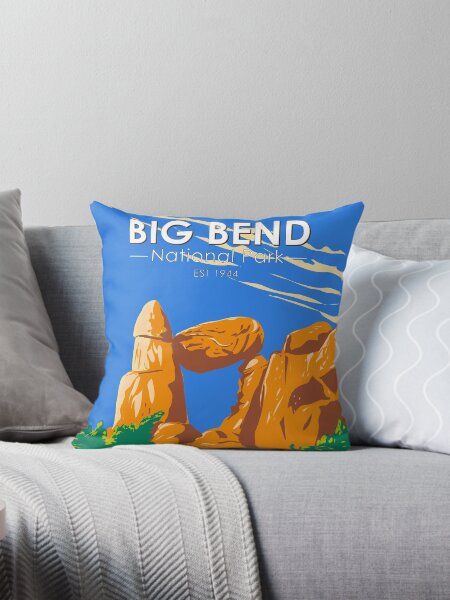 Artikel-Vorschau von Big Bend National Park Balanced Rock Vintage, designt und verkauft von KrisSidDesigns.
