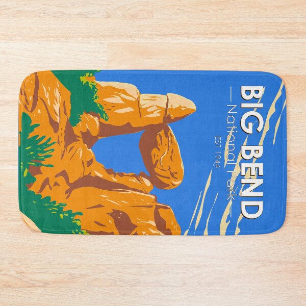 Item preview, Big Bend National Park Balanced Rock Vintage designed and sold by KrisSidDesigns.