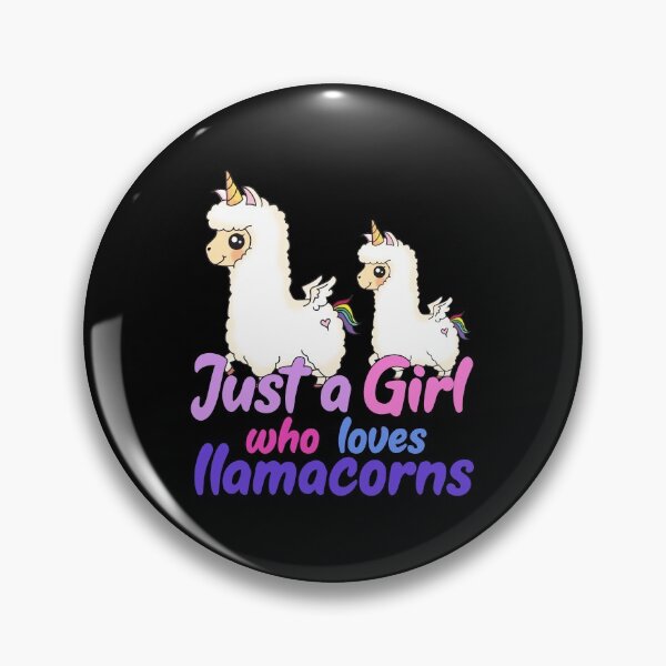 Item preview, Just A Girl Who Loves llamacorns Gift print designed and sold by theodoros20.