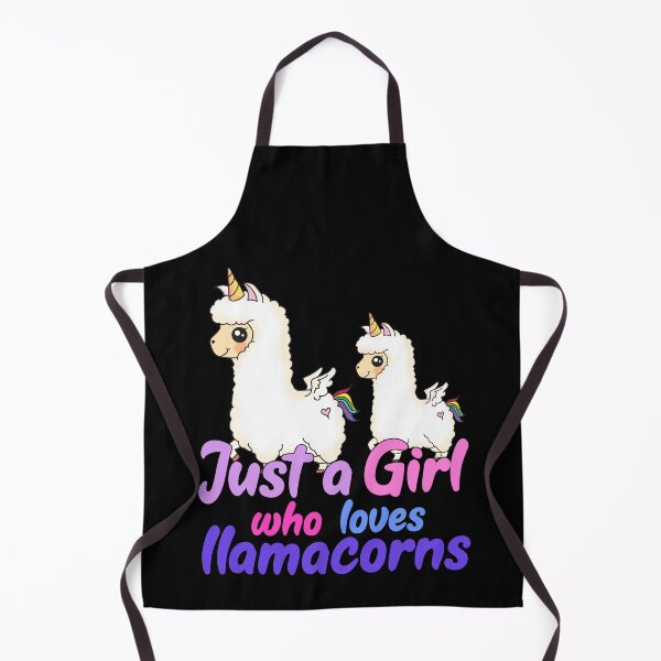 Item preview, Just A Girl Who Loves llamacorns Gift print designed and sold by theodoros20.