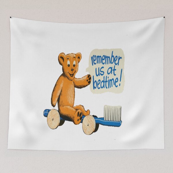 Item preview, Funny Bear T-Shirt "remember us at bedtime" designed and sold by masteriven.