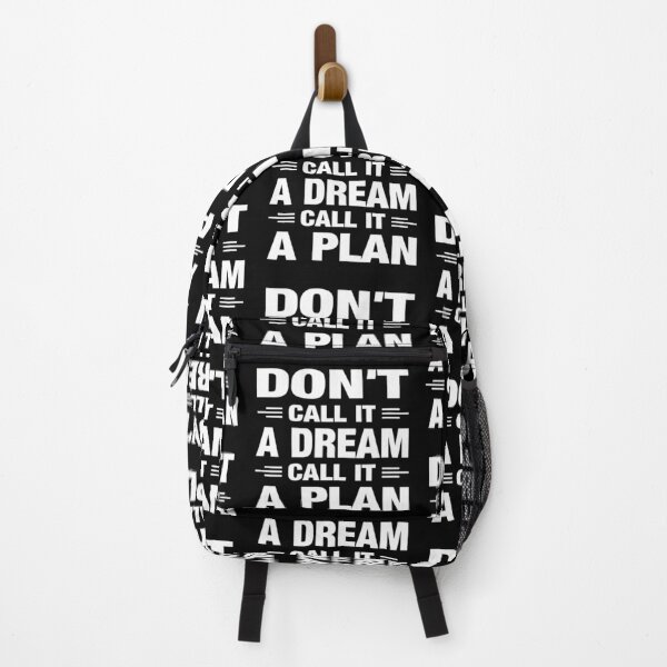 Item preview, Don't Call It A Dream Call It A Plan Typography Life and Inspiration Quote in General Style designed and sold by Vasabi88.