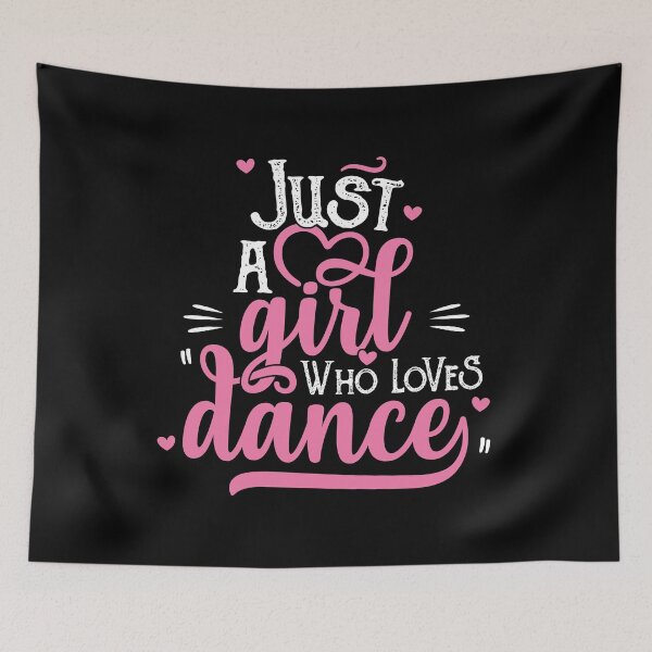 Item preview, Just A Girl Who Loves Dance Gift for Dancer design designed and sold by theodoros20.