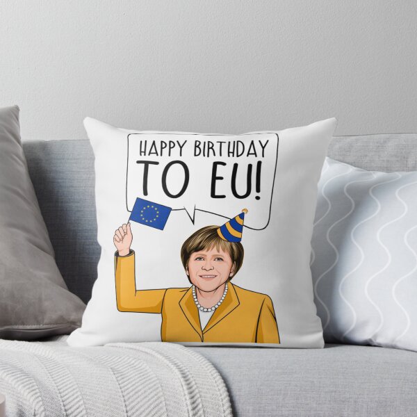 Item preview, Angela Merkel Happy Birthday to EU  | Perfect Gift designed and sold by coraobpat.