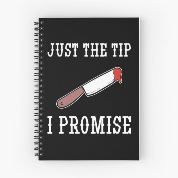 Item preview, Just The Tip I Promise Pun Knife Funny Halloween designed and sold by ghazalish.