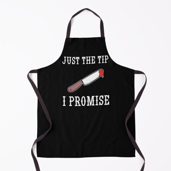 Item preview, Just The Tip I Promise Pun Knife Funny Halloween designed and sold by ghazalish.