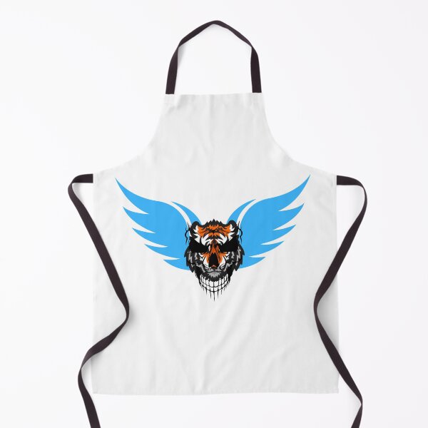 Item preview, The Blue Winged Tiger With The Shadow Skull designed and sold by tgreyfell.