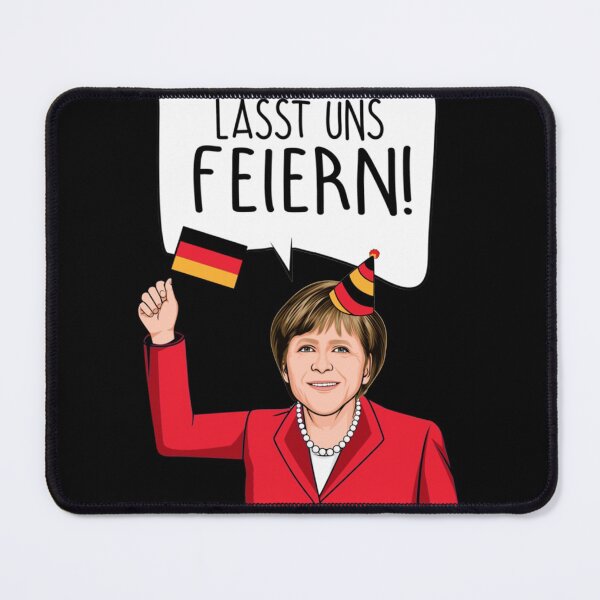 Item preview, Angela Merkel Let&x27;s Celebrate Lasst Uns Feiern | Perfect Gift designed and sold by coraobpat.