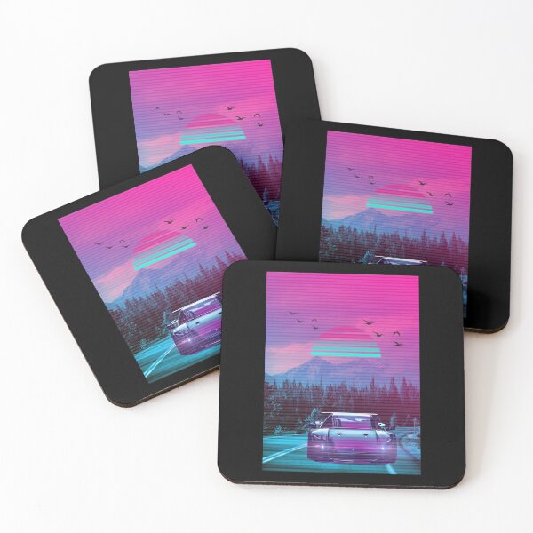 Item preview, Car Retro Synthwave Sun designed and sold by Jeff Creative.