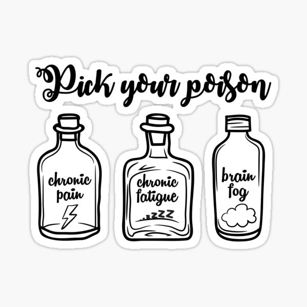 Item preview, Pick Your Poison - Chronic illness edition designed and sold by SunnyAlloy.