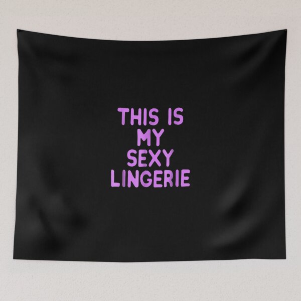 Item preview, This Is My Sexy Lingerie Sassy Fun Night Sleep Gif designed and sold by DinashiCorne.