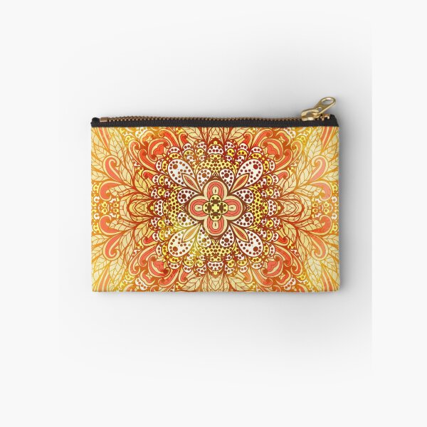 Artikelvorschau, Orange Mandala entworfen und verkauft von Patternalized.