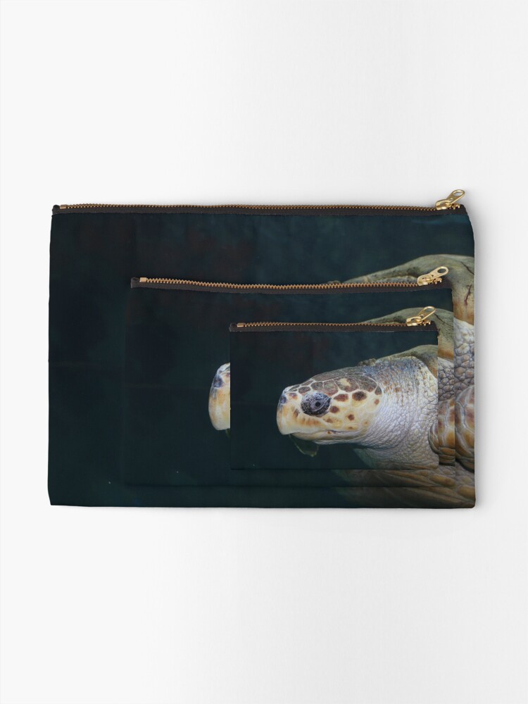 Alternate view of Turtle Zipper Pouch
