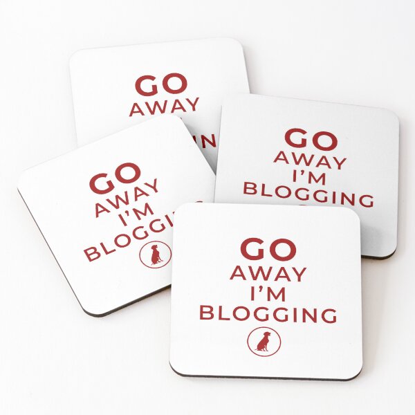 Item preview, I'm Blogging designed and sold by RedDogPress.