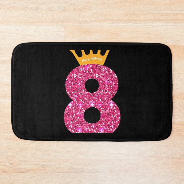 Item preview, Happy Birthday Girls 8th Party 8 Years Old Bday designed and sold by DinashiCorne.