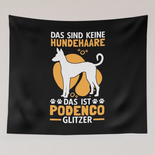 Item preview, Podenco glitter Spanish Greyhound gift designed and sold by madgrfx.