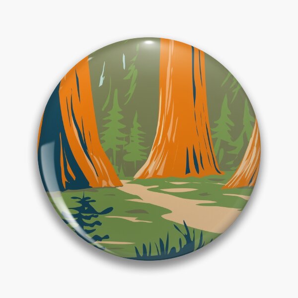 Item preview, Yosemite National Park Mariposa Grove California Vintage designed and sold by KrisSidDesigns.