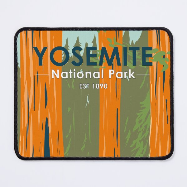 Item preview, Yosemite National Park Mariposa Grove California Vintage designed and sold by KrisSidDesigns.