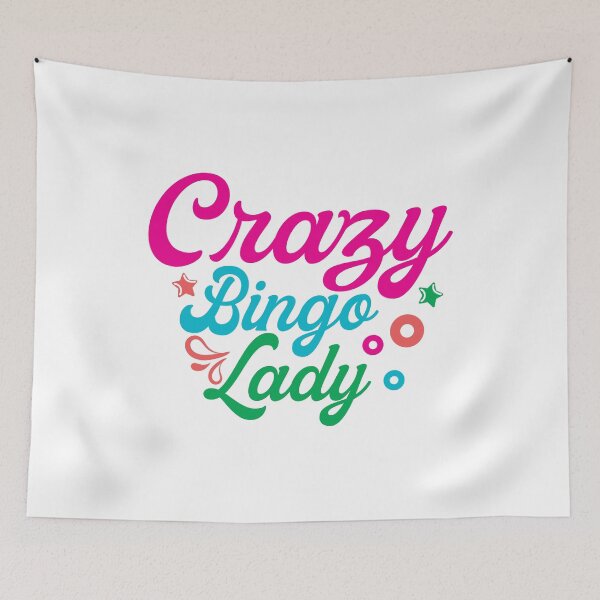 Item preview, Crazy bingo lady designed and sold by plussorn.