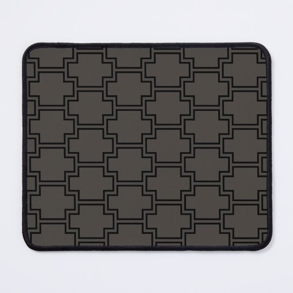 Item preview, Dark Gray and Black Tessellation Line Pattern 2 Pairs HGTV 2022 Trending Color Black Fox HGSW3471 - Colour Trends - Hue - Shade designed and sold by ColorOfTheYears.