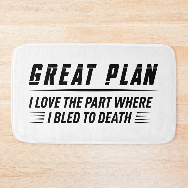 Item preview, Great Plan! (Black) designed and sold by FilipeFerreira.