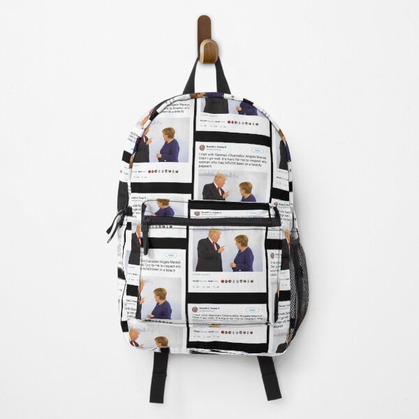 Item preview, Donald Trump Tweet - Angela Merkel Premium | Perfect Gift designed and sold by coraobpat.
