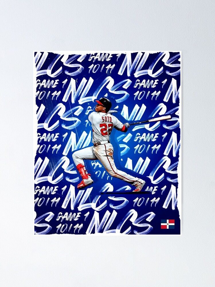  DERBUT Juan Soto Baseball Star Art Poster Canvas Art