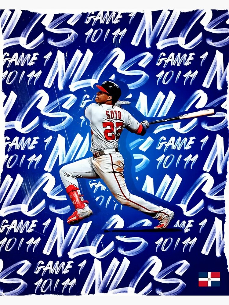  DERBUT Juan Soto Baseball Star Art Poster Canvas Art