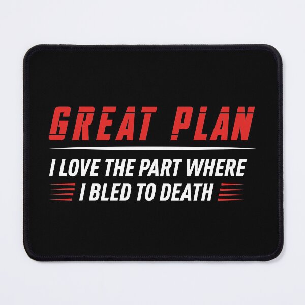 Item preview, Great Plan! (White and Red) designed and sold by FilipeFerreira.