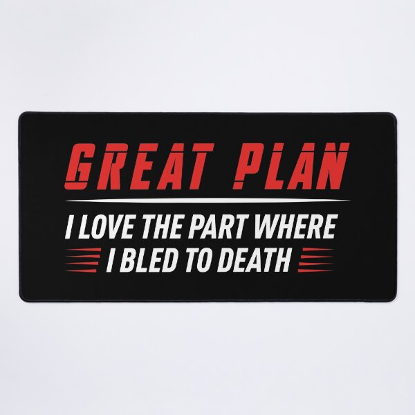 Item preview, Great Plan! (White and Red) designed and sold by FilipeFerreira.