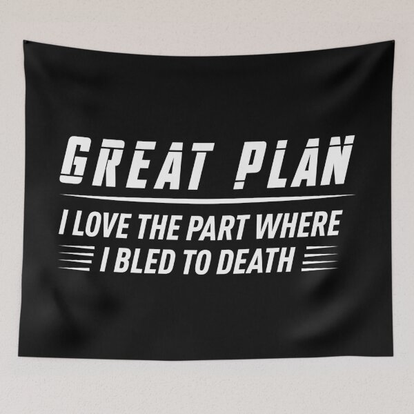 Item preview, Great Plan! (White) designed and sold by FilipeFerreira.