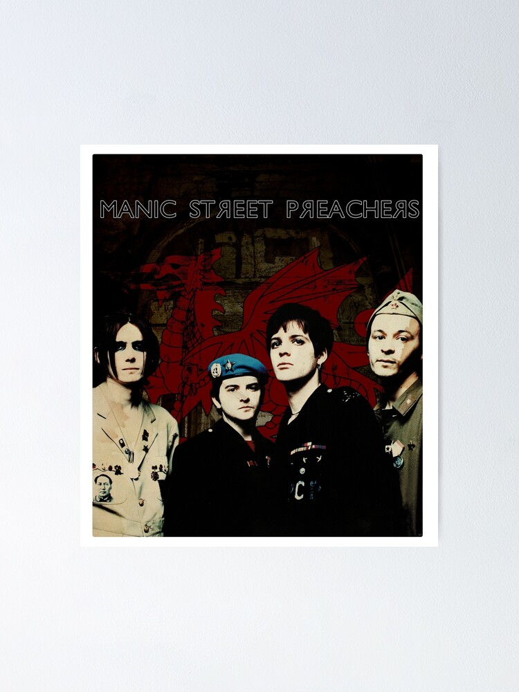 激レアmanic street preachers ポスター　マニックス Faster