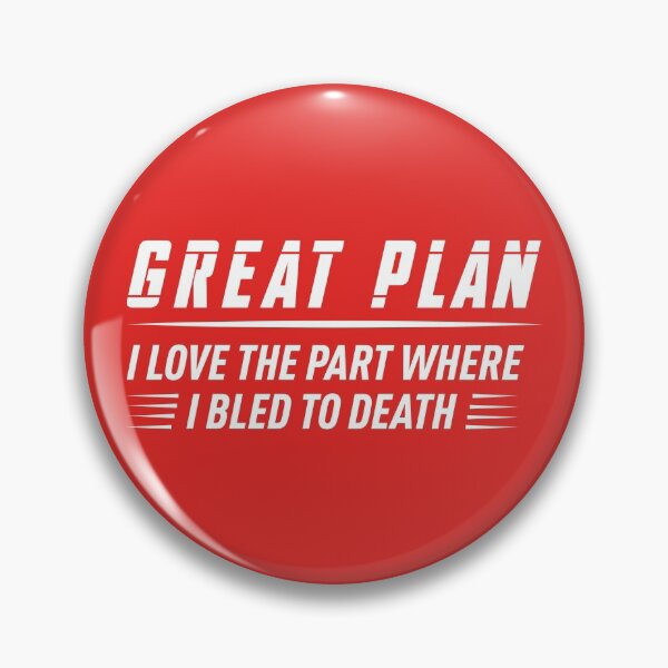 Item preview, Great Plan! (Red BG) designed and sold by FilipeFerreira.