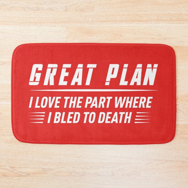 Item preview, Great Plan! (Red BG) designed and sold by FilipeFerreira.