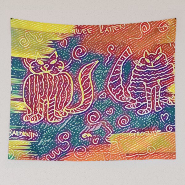 Item preview, Two Kats - Twee Katten designed and sold by mimulux.