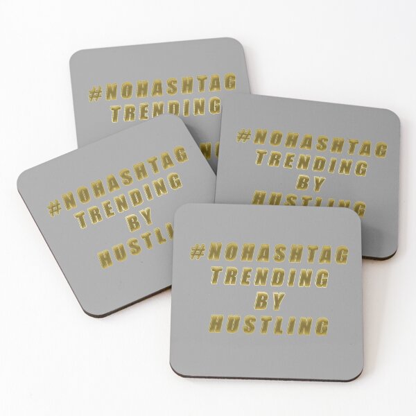 Item preview, #NOHASHTAG TRENDING BY HUSTLING by Code03. Fye and Cool t shirt designs. designed and sold by Code03.