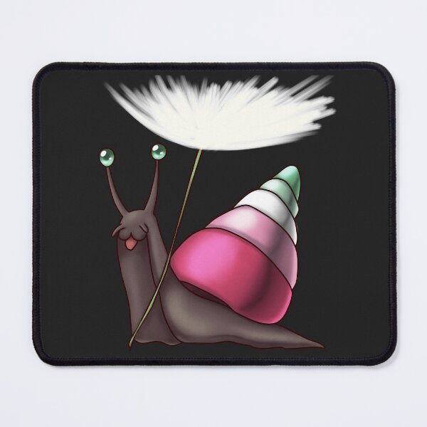 Item preview, Abrosexual Abroromantic Pride Snail with Dandelion Seed designed and sold by PrideSnails.