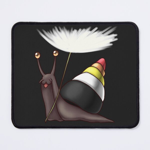 Item preview, Akoi/Akoine Lith Pride Snail with Dandelion Seed designed and sold by PrideSnails.