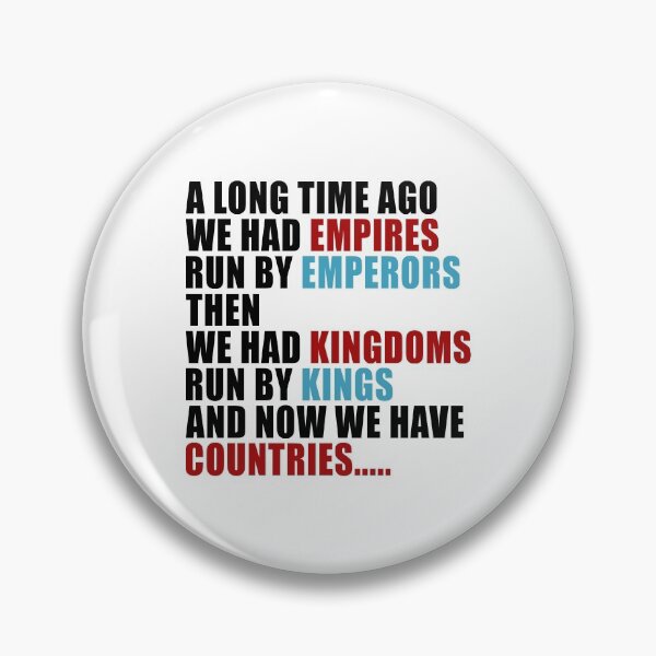 Item preview, A long time ago we had empires run by emperors then we had kingdoms run by kings and now we have countries designed and sold by MichaelPrado.