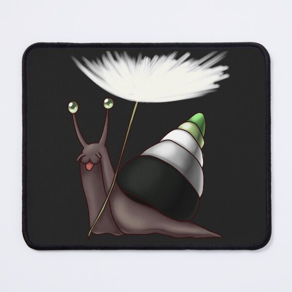Item preview, Aromantic Pride Snail with Dandelion Seed designed and sold by PrideSnails.