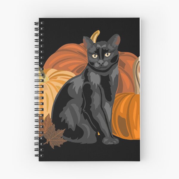Item preview, Cat with Pumpkins - Halloween designed and sold by Paolards.