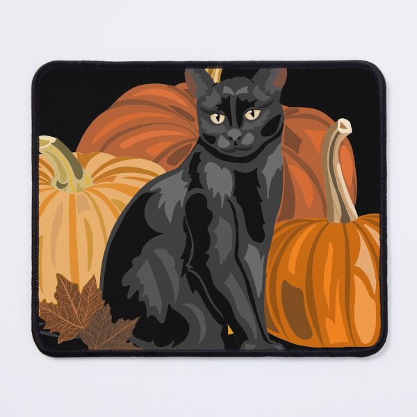 Item preview, Cat with Pumpkins - Halloween designed and sold by Paolards.