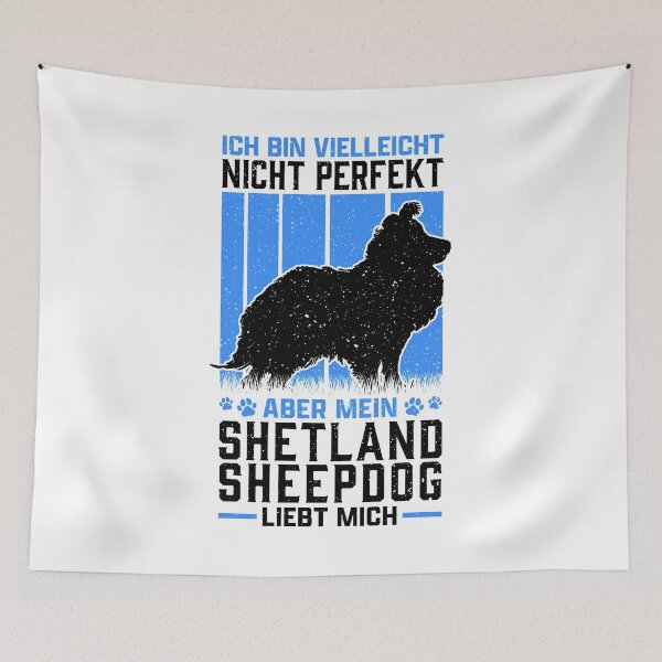 Item preview, Shetland Sheepdog loves me British Sheltie designed and sold by madgrfx.