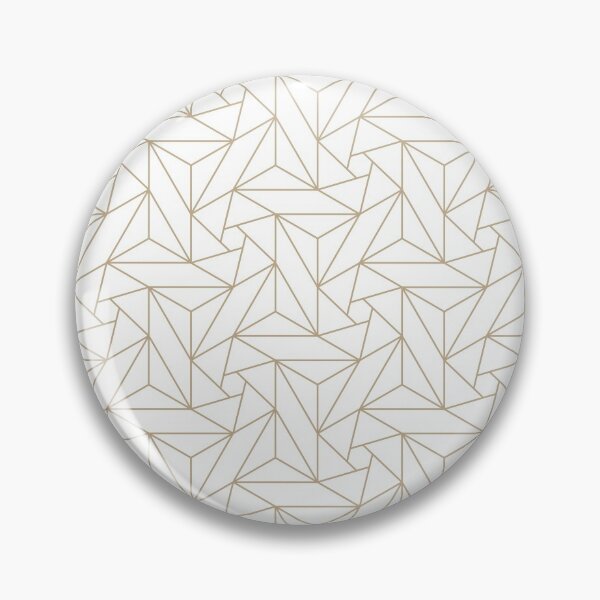 Item preview, Tan and White Mosaic Shape Pattern Pairs HGTV 2022 Trending Color Whole Wheat HGSW2186 - Colour Trends - Hue - Shade designed and sold by ColorOfTheYears.