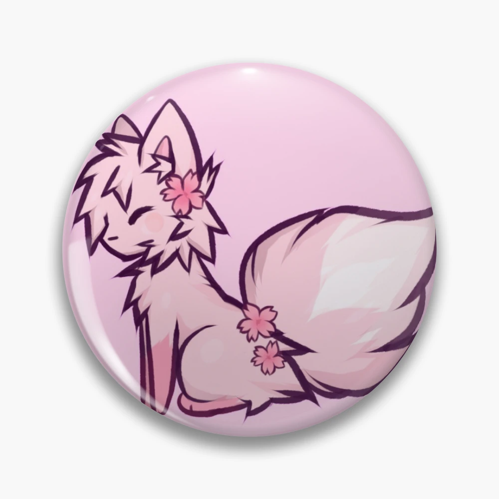 Sakura Cherry Blossom Fox
