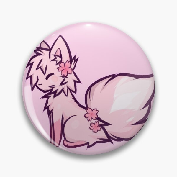 Item preview, Sakura Cherry Blossom Fox designed and sold by xMysticLights.