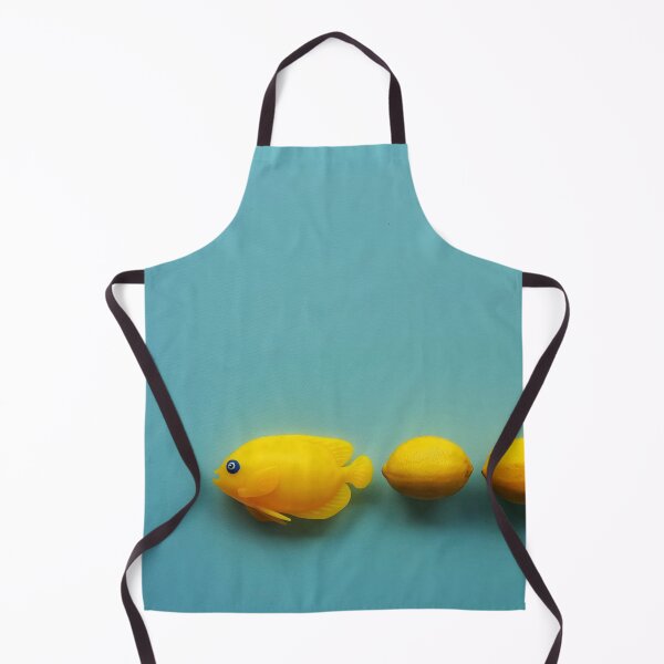 Item preview, Three yellow angel fish swimming to the left designed and sold by orangerinka.